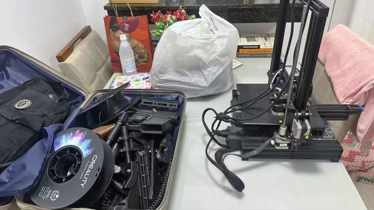 Impressoras 3D eram usadas para fabricar armas e acessórios