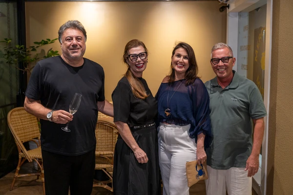 Vicente Jorge e Edilene Chieppe, Renata Rasseli e André Hees