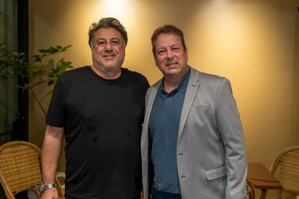 Vicente Jorge e Paulo César Sepulcri