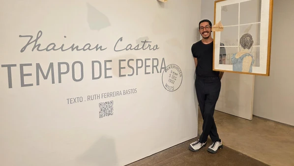 O vernissage de "Tempo de Espera" reuniu amantes da arte contemporânea, colecionadores e artistas na quinta-feira (12), na Matias Brotas