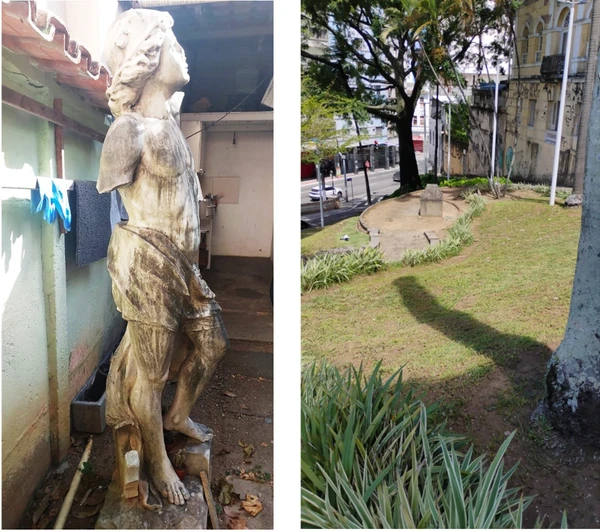 Escultura desaparecida do Centro de Vitória é reencontrada após mais de 40 anos por Arquivo pessoal