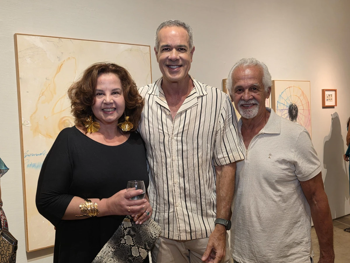 Monica Vidigal, Max Mello e Jose Carlos Villar 