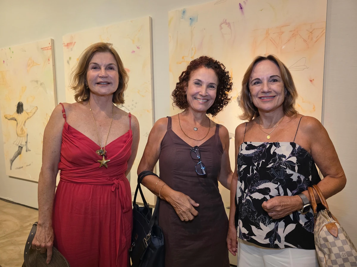 Renata Vescovi, Berenice Mazzei e Marcia Flores