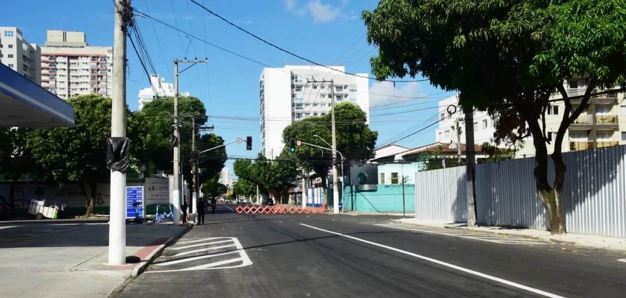 A Avenida Saturnino Rangel Mauro já passou a operar no sentido Guarapari