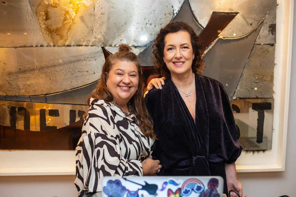 DJ Larissa Tantan e Sandra Matias