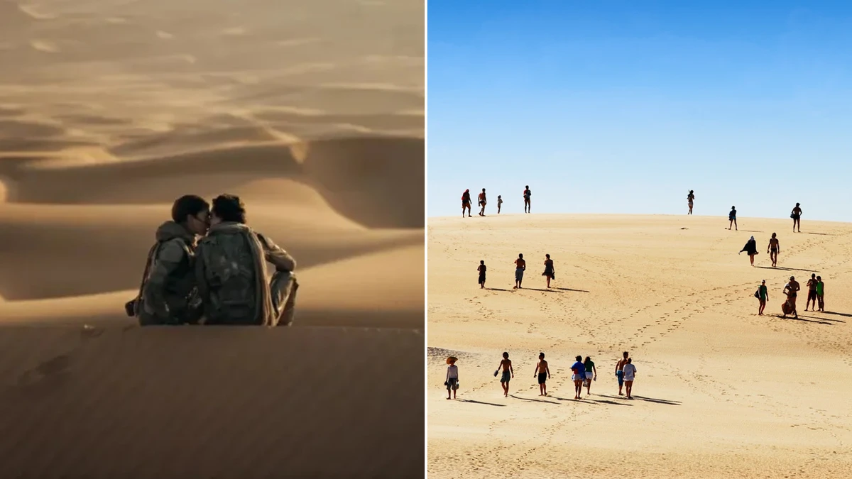 Filme Duna: Parte Dois (2024) e as Dunas de Itaúnas