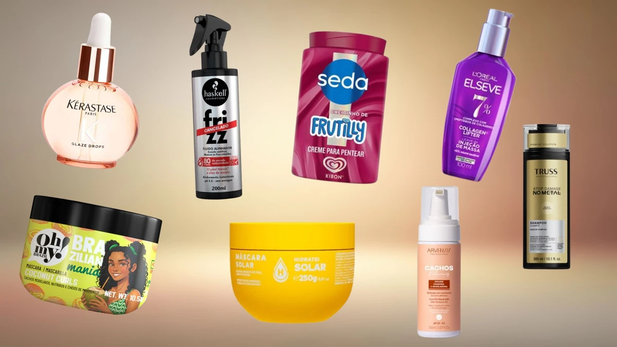 Itens essenciais que acabaram de chegar às prateleiras e prometem transformar seu cabelo