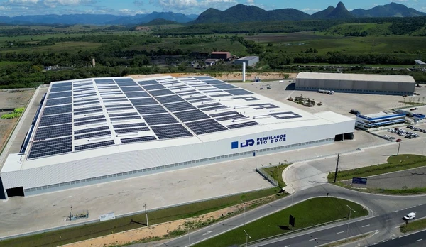 Nova fábrica da Perfilados Rio Doce, na Serra