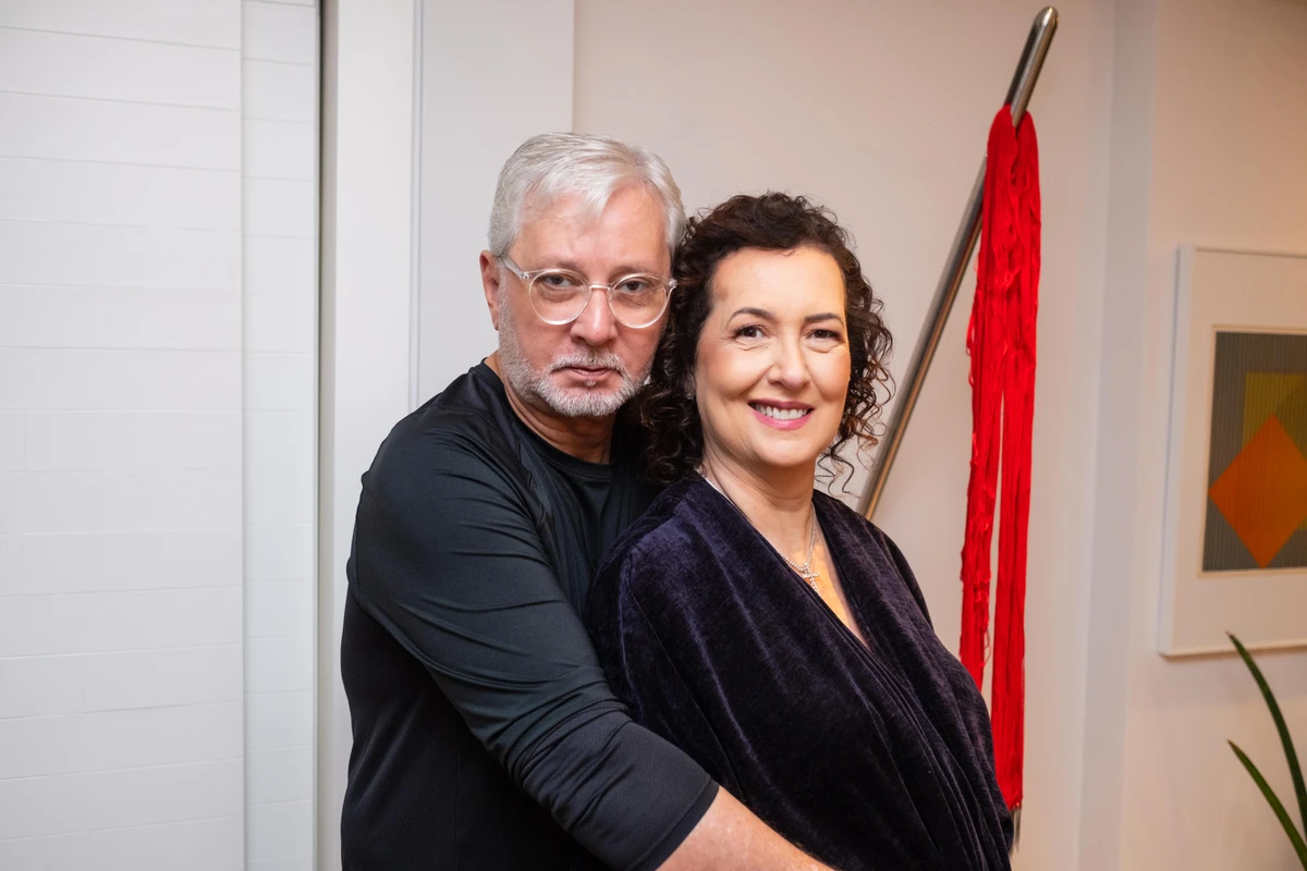 Ruy Crespo e Sandra Matias