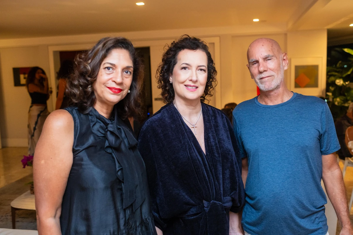 Simone Monteiro, Sandra Matias e Sergio Cuzzuol