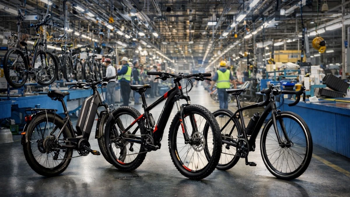  produção de bicicletas no PIM