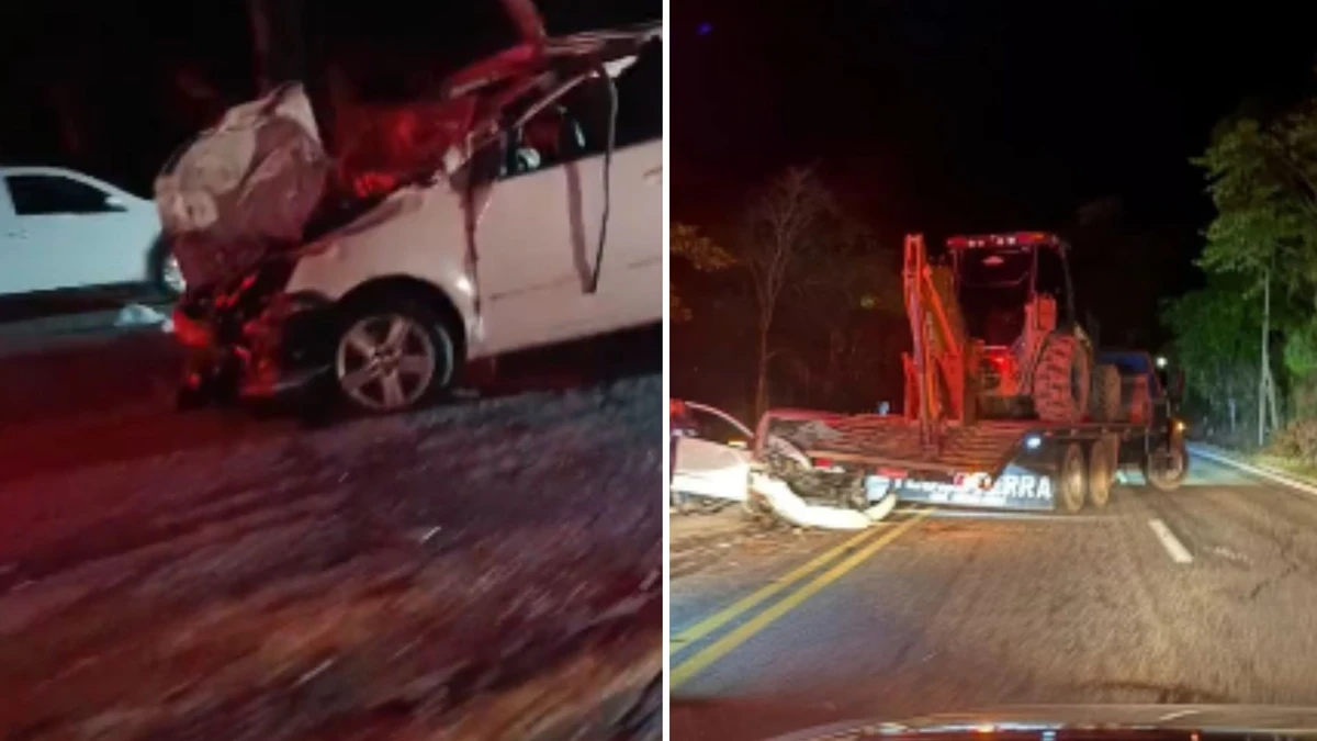 Acidente em Alegre na BR 482