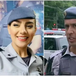 O tenente-coronel da Polícia Militar Geraldo Leite Rosa Neto foi preso em um imóvel em São José dos Campos (SP). Morte da soldado Gisele Alves Santana ocorreu há um mês