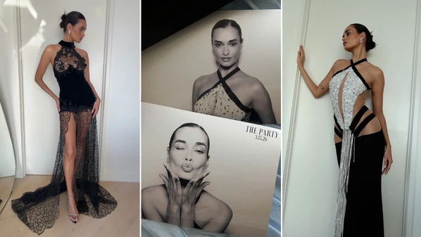 Natural de Vila Velha, a modelo Gizele Oliveira foi convidada para festas de famosos, em Los Angeles