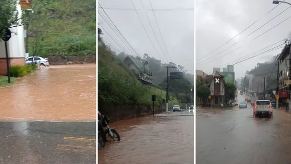Defesa Civil Municipal está monitorando áreas afetadas após chuvas intensas que ocorreram na tarde de quinta-feira (19)