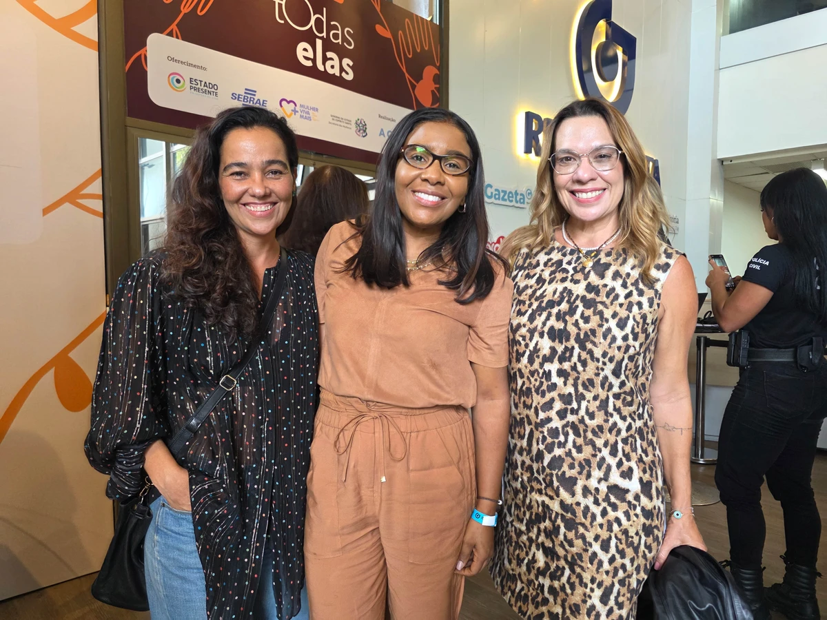 Isabella Castro, Ana Paula Garcia e Andréia Lopes