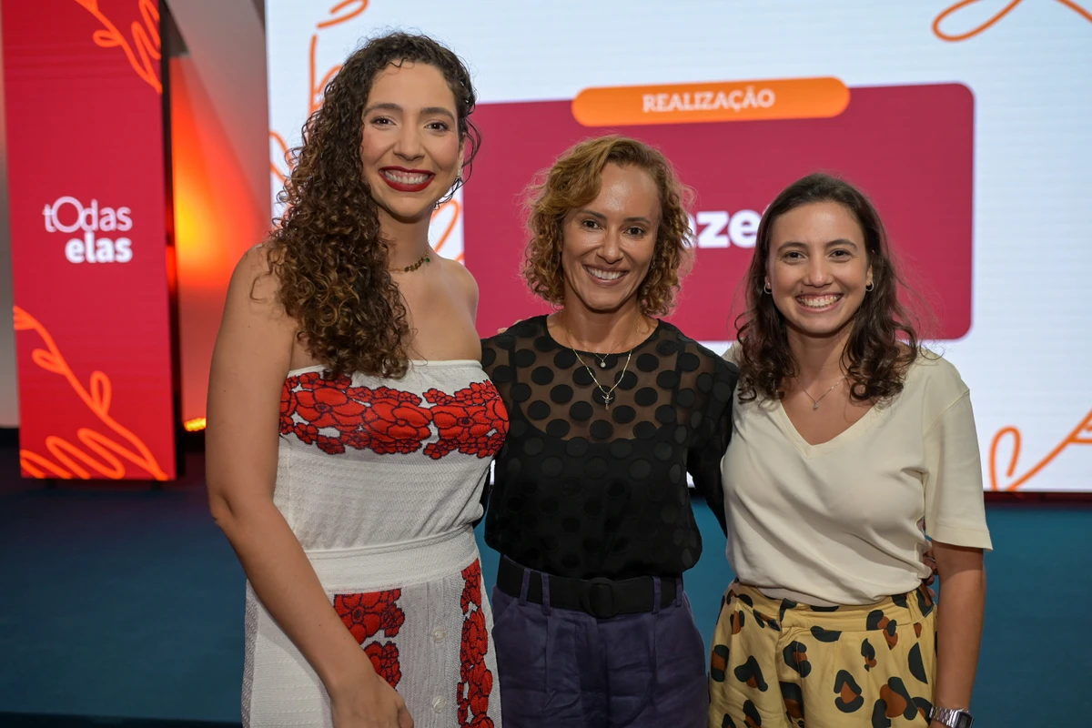 Karla Coser, Cristiane Esteves e Renata Bravo 