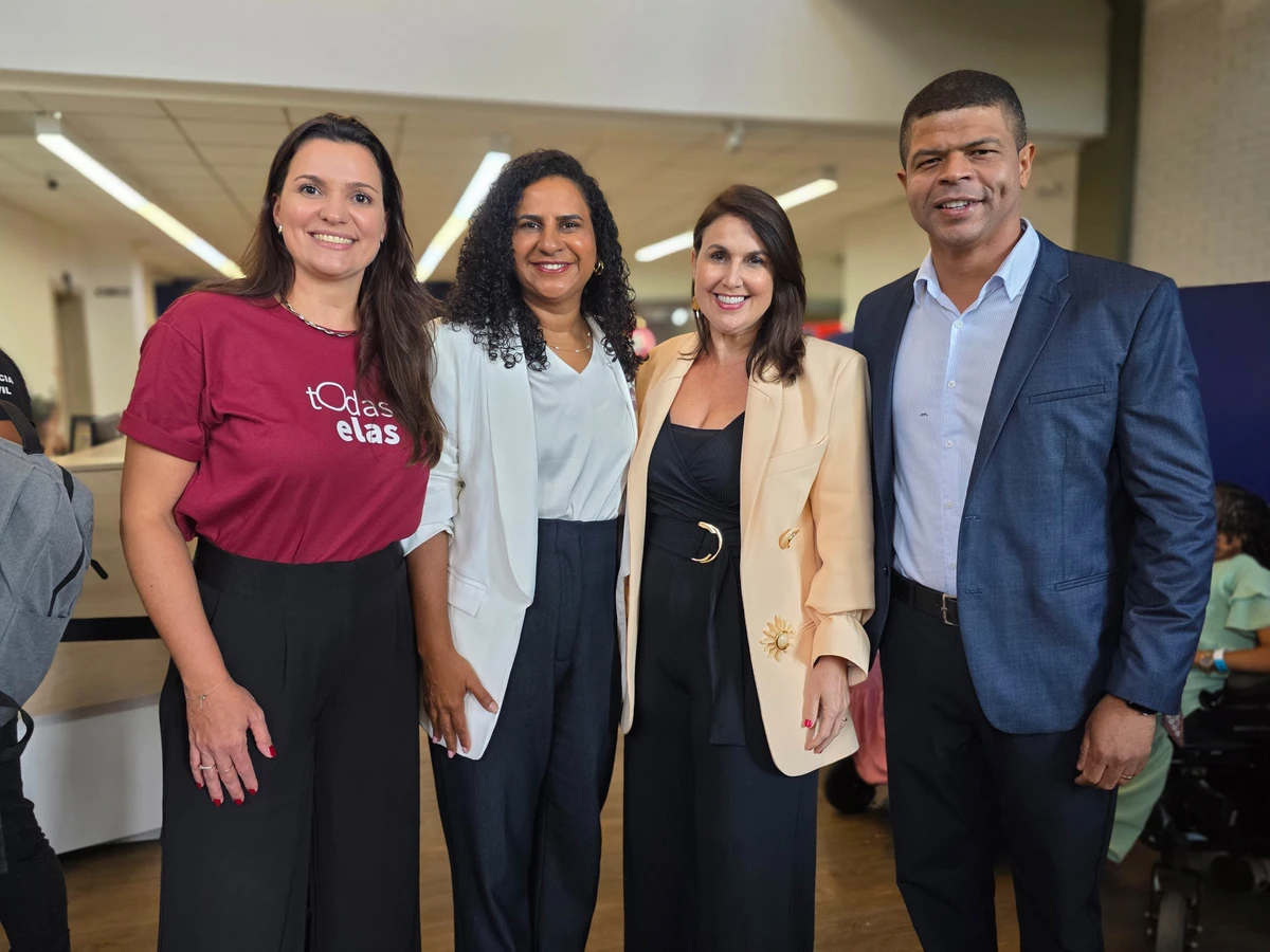 Leila Marchesi, Jacqueline Moraes, Renata Rasseli e Giliard Ferreira
