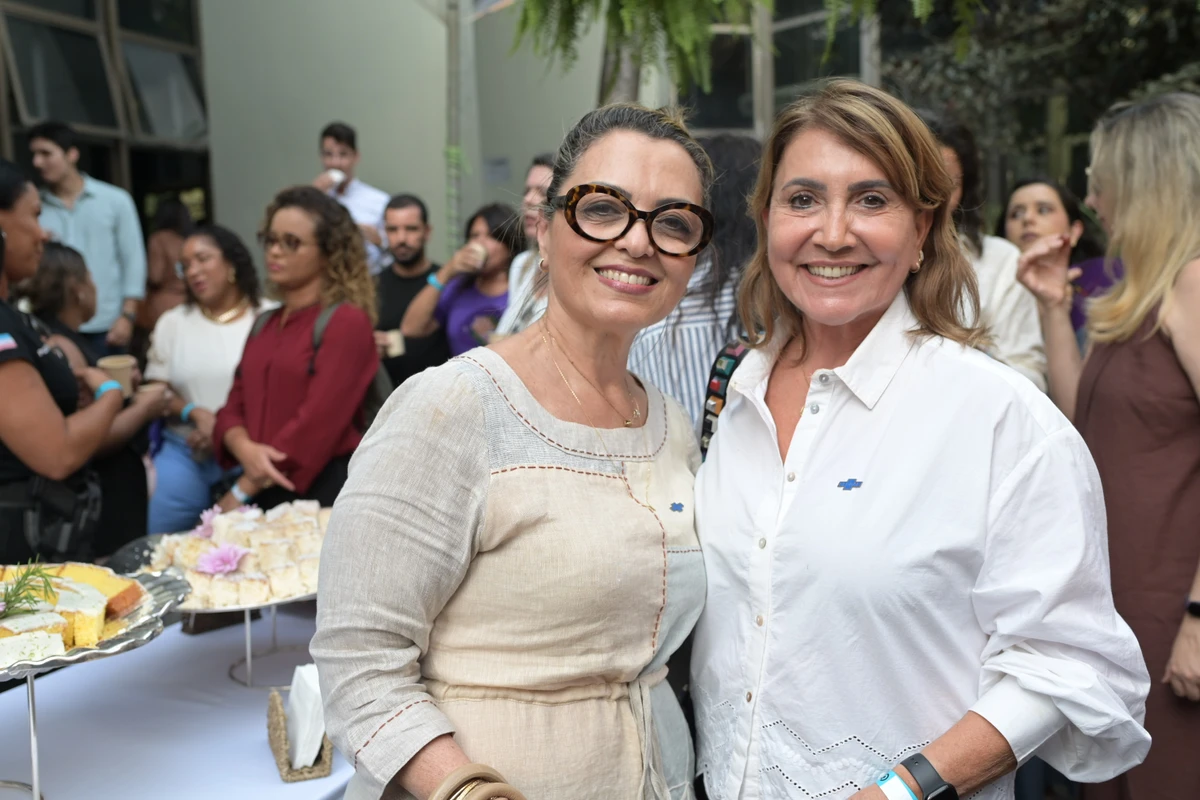 Nina Erlacher e Izolina Bastos