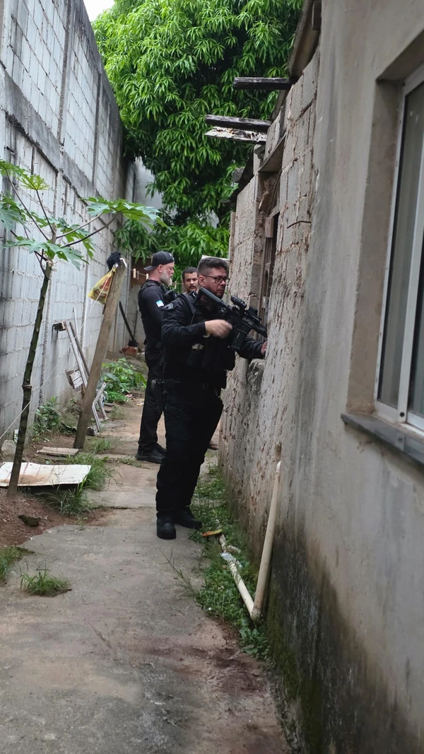 PCES deflagra operação em Terra Vermelha na manhã desta quinta-feira (19) por Divulgação | Polícia Civil 