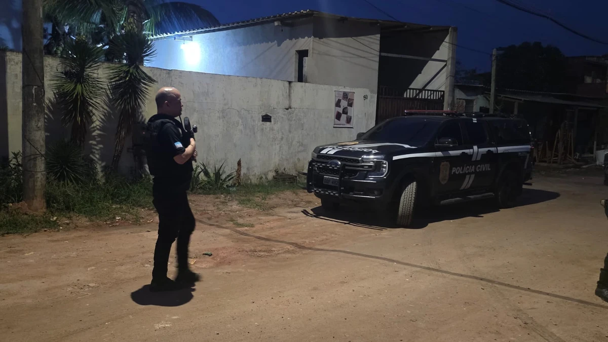 PCES deflagra operação em Terra Vermelha na manhã desta quinta-feira (19) por Divulgação | Polícia Civil 