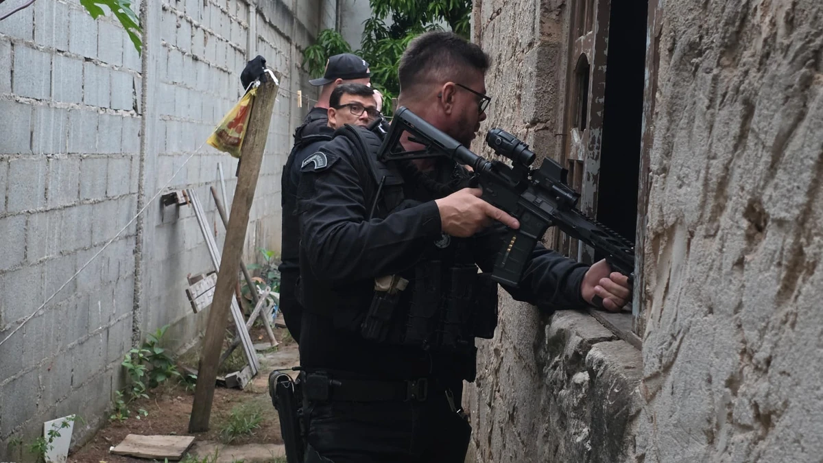 PCES deflagra operação em Terra Vermelha na manhã desta quinta-feira (19) por Divulgação | Polícia Civil