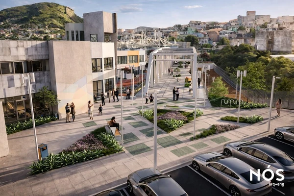 Projeto mostra como Vila Rubim e Ponte Seca devem ficar após obras de revitalização por Reprodução