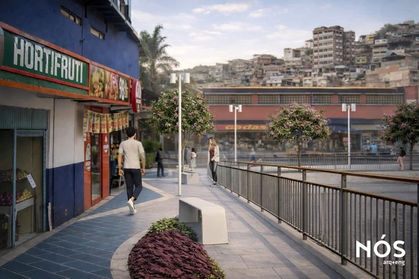 Projeto mostra como Vila Rubim e Ponte Seca devem ficar após obras de revitalização por Reprodução