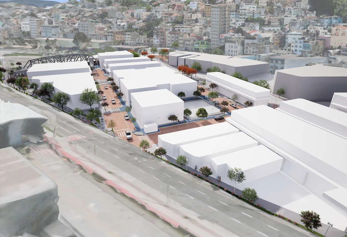 Projeto mostra como Vila Rubim e Ponte Seca devem ficar após obras de revitalização por Reprodução