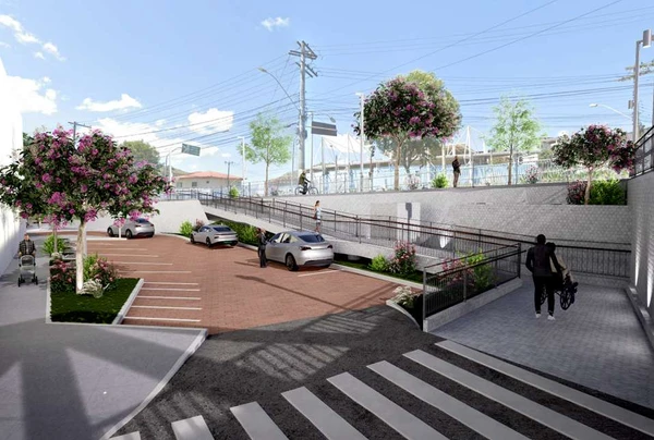 Projeto mostra como Vila Rubim e Ponte Seca devem ficar após obras de revitalização por Reprodução