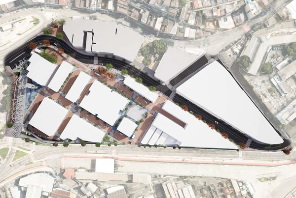 Projeto mostra como Vila Rubim e Ponte Seca devem ficar após obras de revitalização por Reprodução