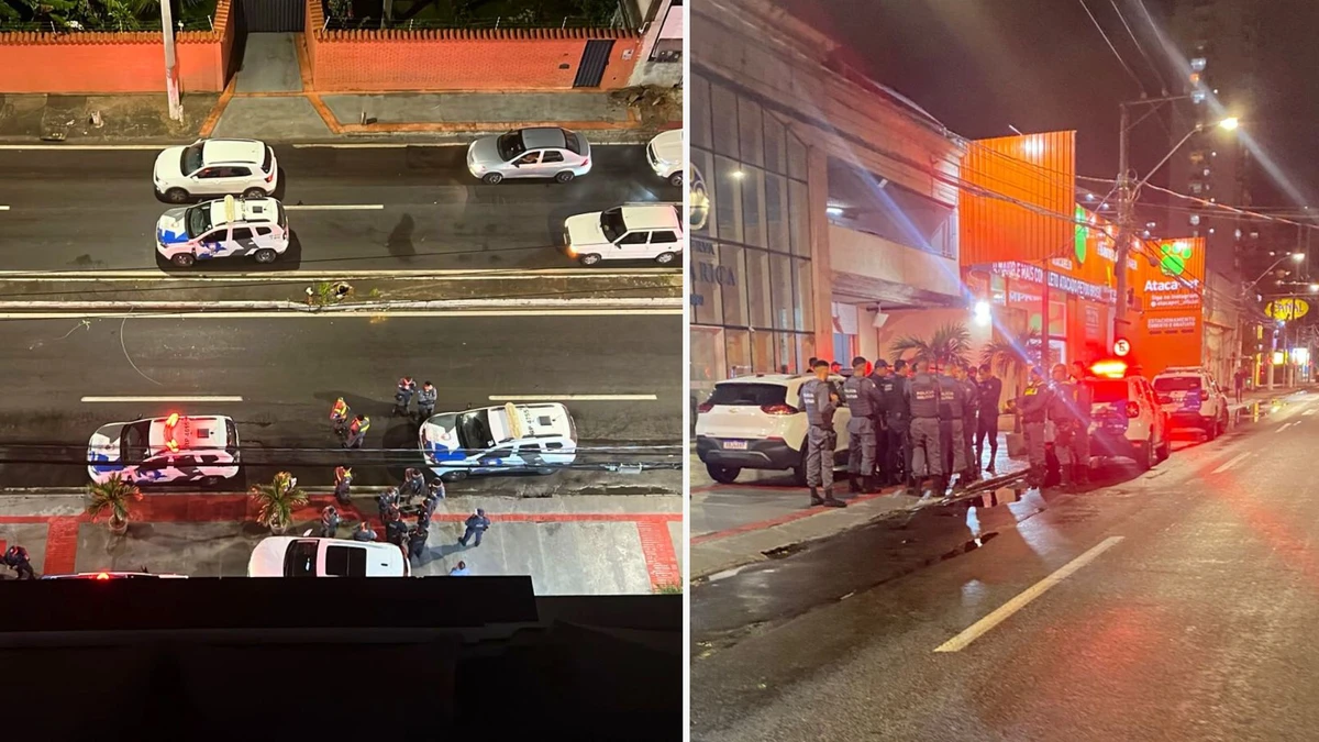 Equipes da Polícia Militar foram acionadas para ocorrência envolvendo capitão