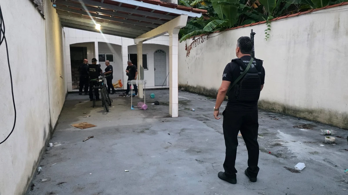 PCES dá continuidade à operação em Terra Vermelha nesta sexta-feira (20) por Divulgação | Polícia Civil