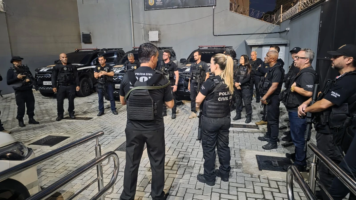 PCES dá continuidade à operação em Terra Vermelha nesta sexta-feira (20) por Divulgação | Polícia Civil