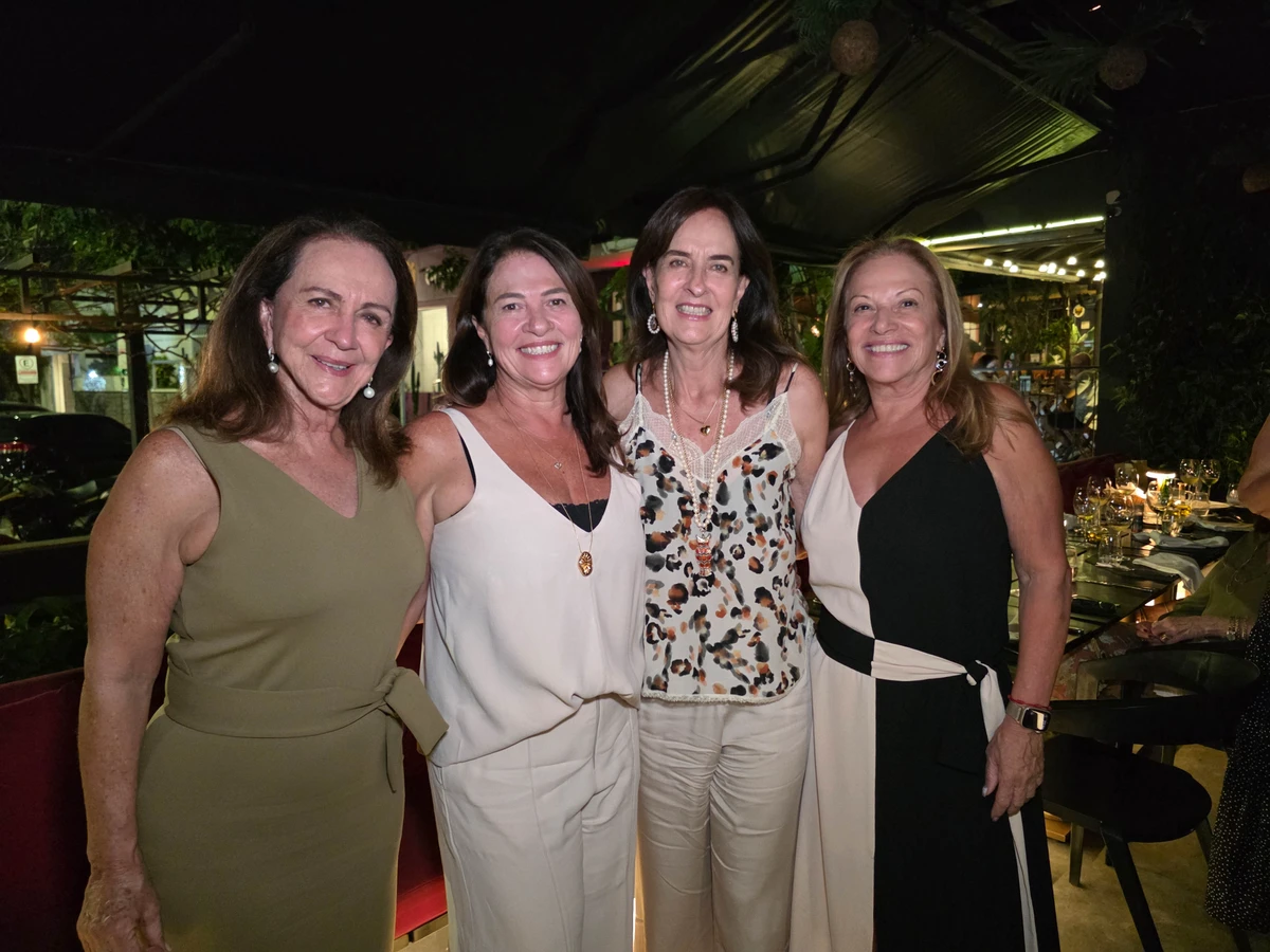 Penha Daher, Nelma Freire, Beatriz Oliveira Santos e Tânia Buaiz