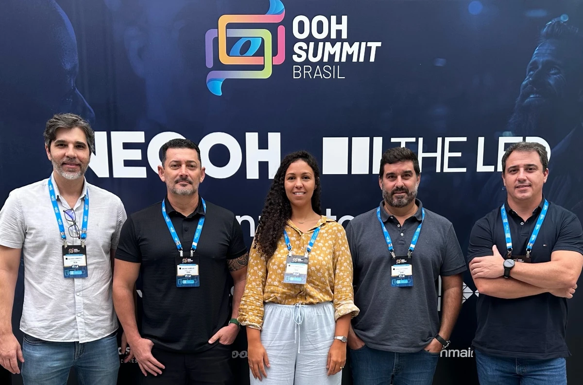 Ricardo Cabianca, Bruno Rabello, Leticia Ribeiro, o CEO Rodrigo Oliveira e Fabio Marin.