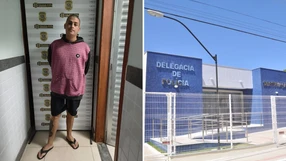 Lucas Francisco Coelho, de 30 anos, em cumprimento a mandado de prisão decorrente de condenação definitiva pelo crime de homicídio