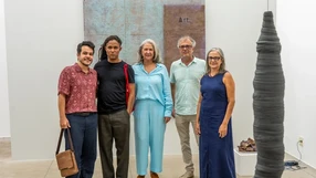 Rodrigo Hipólito, Natan Dias, Thais Hilal, Paulo Vivacqua e Isabela Frade: vernissage de "Mineral" na OÁ Galeria