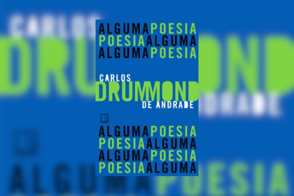 “Algumapoesia” éuma coletânea dos principais poemas de Carlos Drummond de Andrade (Imagem: Divulgação | Editora Record)
