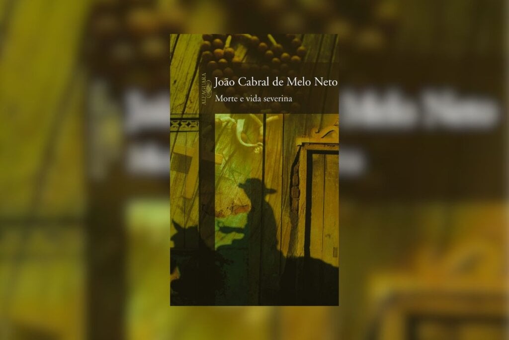 “Morte e vida severina” aborda o tema da seca nordestina, dando voz aos retirantes que fazem o duro percurso entre o rio Capibaribe e Recife (Imagem: Divulgação | Editora Alfaguara)