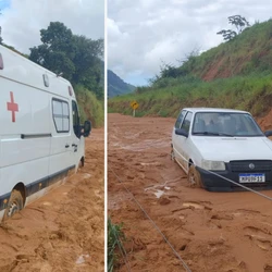 Trecho foi atingido por lama após temporal na noite de domingo (22) e ficou interditado até a manhã desta segunda-feira (23); pista já foi liberada e ninguém ficou ferido