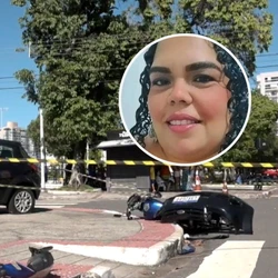 Vítima estava acompanhada das duas filhas, uma criança e uma adolescente; motorista perdeu o controle do veículo após o acidente