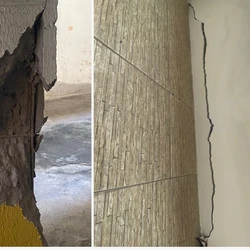 O imóvel passou por vistoria fiscal e técnica do Conselho Regional de Engenharia e Agronomia do Espírito Santo (Crea-ES) nesta segunda-feira (23) e foram constatadas avarias nos pilares da edificação