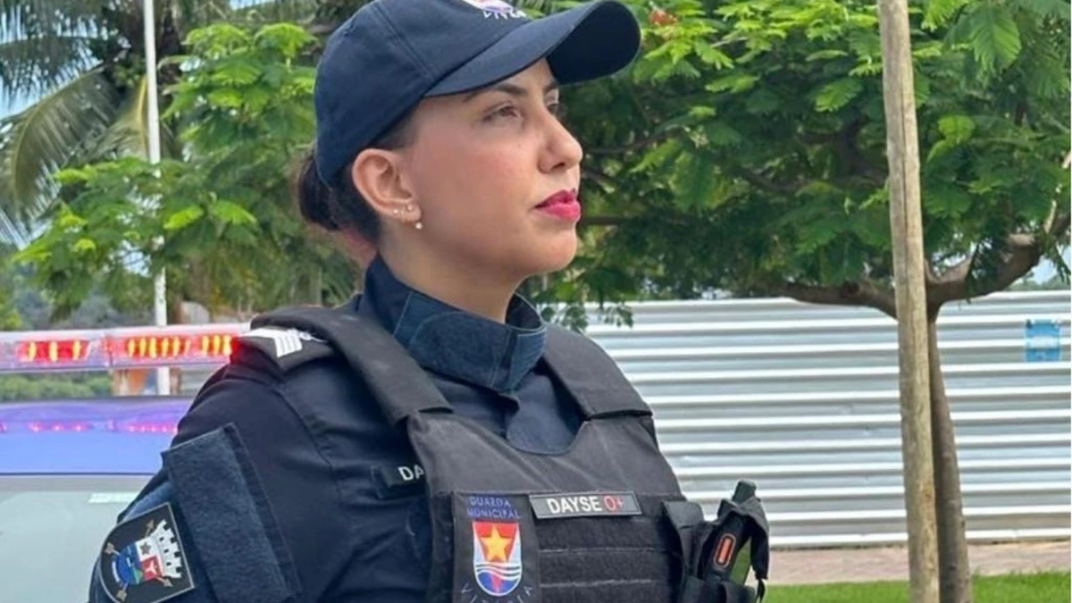 Dayse Barbosa Mattos, comandante da Guarda Municipal de Vitória morta pelo namorado