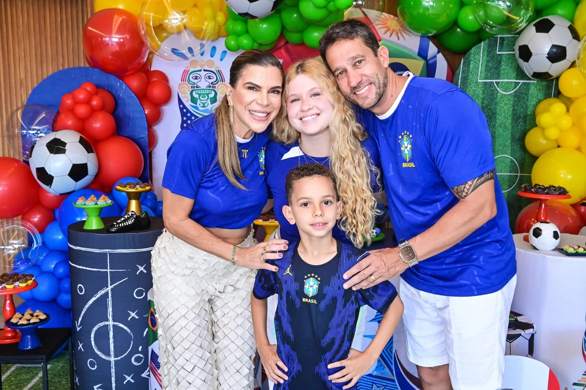 Jacqueline,Yasmin,Enzo e Sandro Pretti