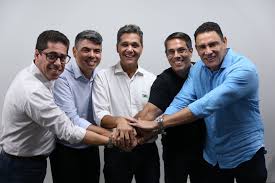 Marcelo Santos, Messias Donato, Ricardo Ferraço, Amaro Neto e Da Vitória