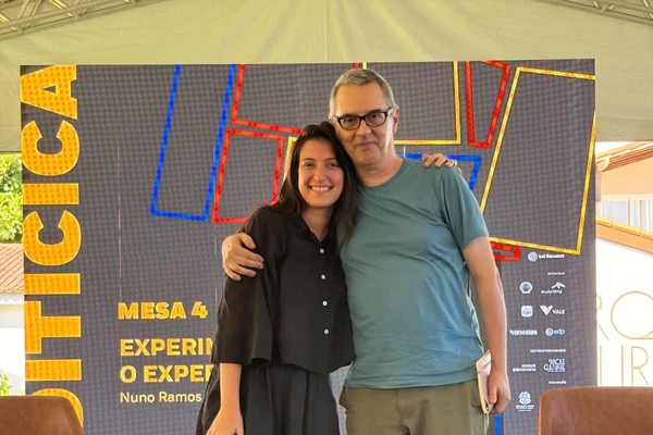 Pollyana Quintella e Nuno Ramos