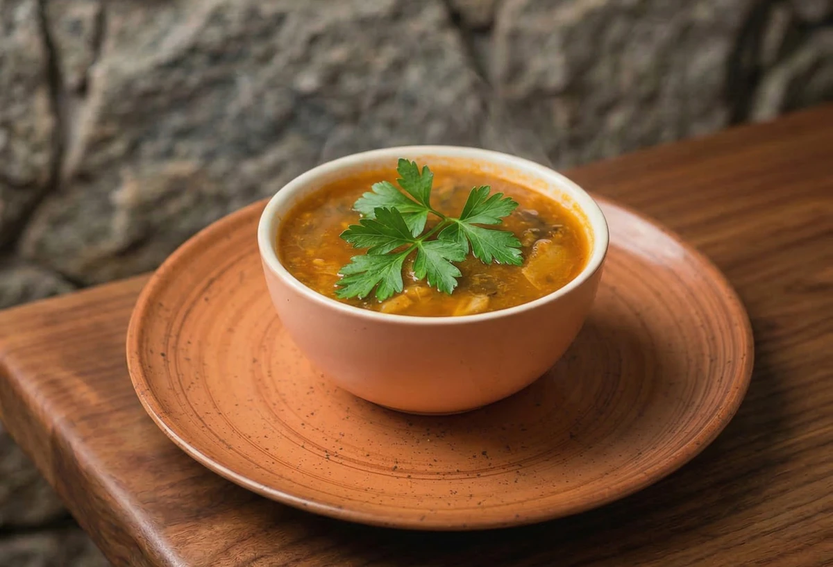 Caldo de mocotó do Caminho de Casa Foto por Astris Filmes