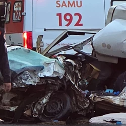 PRF informou pelas redes sociais que batida ocorreu por volta das 17h, próximo à cidade localizada no Caparaó do ES