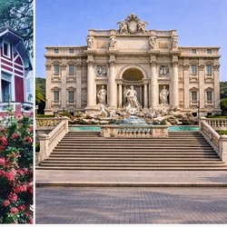 Local onde ficava a casa da família de Luz del Fuego e Atilio Vivacqua vai sediar réplica de um icônico ponto turístico italiano; ação repercutiu entre os moradores e nas redes sociais